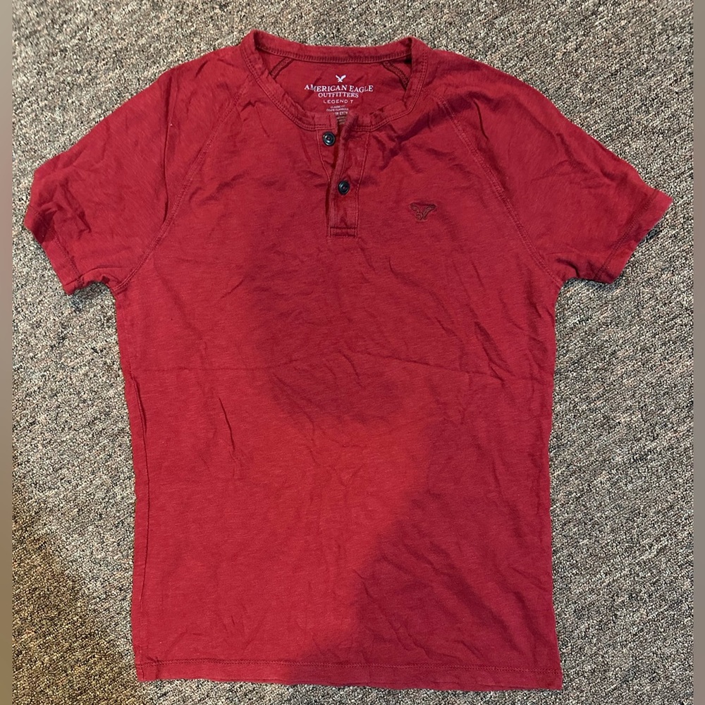 American Eagle Men’s Henley T-shirt - XS